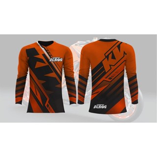 เสื้อแขนยาว ลาย 170 ktm สําหรับขี่จักรยาน yamaha