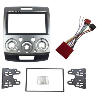 แผงวิทยุสเตอริโอ สําหรับ Ford Everest Ranger Mazda Bt-50 Bt50 Double 2 Din Fascia Dash