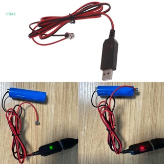 Char สายชาร์จแม่เหล็ก USB 4 2V และอะแดปเตอร์ Type-C สําหรับแบตเตอรี่ลิเธียม 3 7V 14500 16340