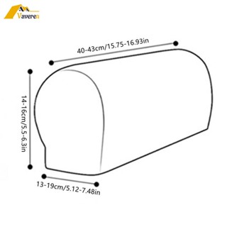 [Vaveren] ปลอกแขน ผ้ายืดหยุ่น กันน้ํา ถอดออกได้ สําหรับเก้าอี้เอนกาย 2 ชิ้น