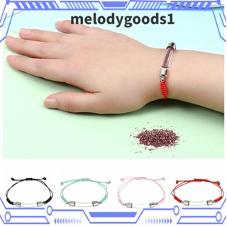 Melodygoods1 จี้รูปขวดอวยพร เปิดฝาสกรูได้ สําหรับทําเครื่องประดับ สร้อยข้อมือ DIY