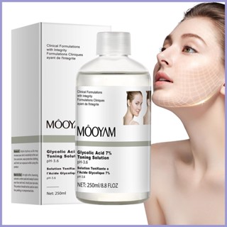 โทนเนอร์กรดไกลโคลิก 250 มล. สําหรับดูแลผิวหน้า 7 Glycolic paca2th