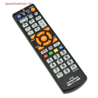 Tweet L336 รีโมตคอนโทรล พร้อมฟังก์ชั่นเรียนรู้ สําหรับกล่องทีวี CBL DVD SAT TH