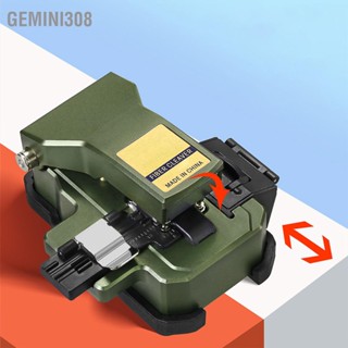 Gemini308 ไฟเบอร์ออปติกตลีฟเวอร์เครื่องตัดไฟเบอร์ออปติคอลกลับอัตโนมัติ 0.5 °มุมตัดสำหรับ 0.25 มม. 0.9