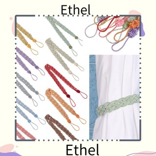 Ethel1 สายคล้องผ้าม่าน ผ้าซาติน ทนทาน สไตล์โมเดิร์น