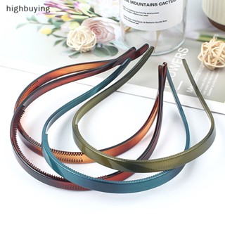 [highbuying] ที่คาดผมเรซิ่น รูปตัว U สีดํา สําหรับผู้หญิง พร้อมส่ง