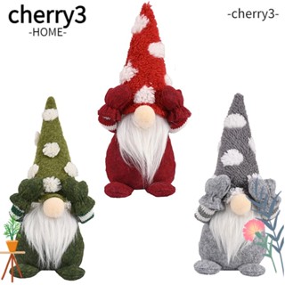 Cherry3 ตุ๊กตาไร้หน้า เทศกาลคริสต์มาส คนแคระ สําหรับตกแต่งบ้าน