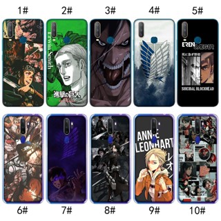 เคสโทรศัพท์มือถือ แบบใส ลายอนิเมะผ่าพิภพไททัน สําหรับ Vivo V21 Y21 Y21S Y33S Y31 Y51 MZD26