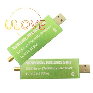 จูนเนอร์รับสัญญาณทีวี USB 2.0 RTL SDR PPM TCXO RTL2832U R820T AM FM DSB LSB SW