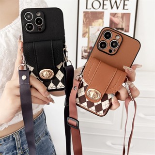 สําหรับ OPPO Reno8T Reno8Z Reno7Z 5G Reno9 Reno8 Reno7 Reno6 Reno 8T 8Z 7Z 9 9Pro plus 9Pro+ 8 8Pro 8Pro+ 7 7Pro 6 6Pro 6Pro+ เคสโทรศัพท์ Soft TPU Case เคสป้องกัน แฟชั่นย้อนยุค Trendy hot-selling Button Coin Purse Diagonal Card Package เปลือกกันกระแทก