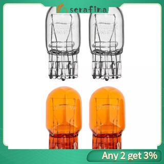 หลอดไฟเลี้ยวฮาโลเจน RF T20 Bulb 3800k 7443 7440 W21 5w สําหรับรถยนต์