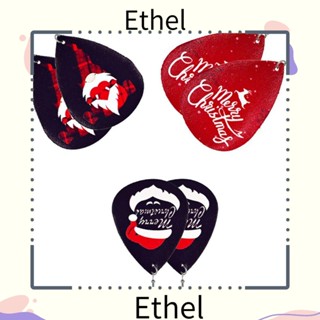 Ethel1 ต่างหู รูปซานตาคลอส ต้นคริสต์มาส น่ารัก น้ําหนักเบา สร้างสรรค์ ของขวัญ สําหรับผู้หญิง