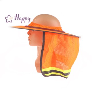 &lt;Happybay&gt; หมวกปีกกว้าง กันแดด แถบสะท้อนแสง มองเห็นได้ชัด พับได้ ลดราคา