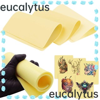 Eucalytus1 ผิวปลอม สองด้าน หนา 3 มม. ขนาด A4 อุปกรณ์เสริม สําหรับฝึกสักคิ้วถาวร