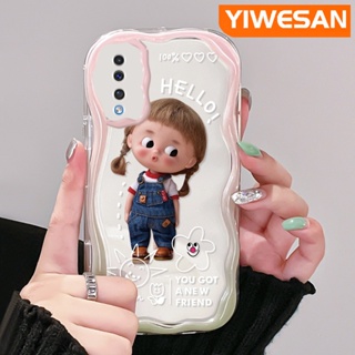 เคสโทรศัพท์มือถือแบบนิ่ม ใส กันกระแทก ลายการ์ตูนเด็กผู้หญิงซน น่ารัก สีสันสดใส สําหรับ Samsung galaxy A50 A50s A30s A51 M40s A52 A52s 5G