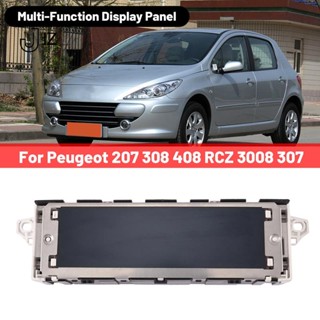 659340 659341 หน้าจอแสดงผลกลางรถยนต์ อเนกประสงค์ สําหรับ Peugeot 207 308 408 RCZ 3008 307 Citroen C4 C5