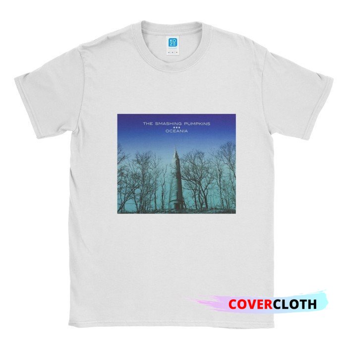 สีขาว a  พิมพ์ลายฟักทอง Oceania Band