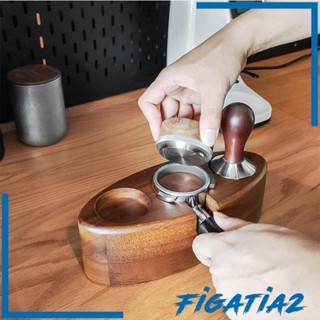 [Figatia2] แผ่นแทมเปอร์แทมเปอร์กาแฟ แบบไม้ สําหรับชงกาแฟเอสเปรสโซ่