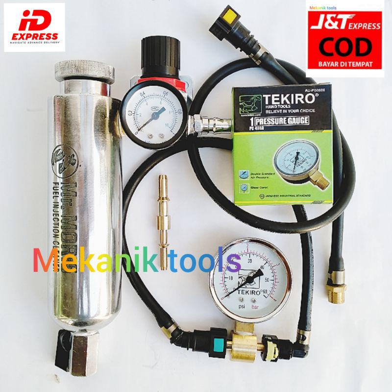 Fuelpump TESTER INJECTOR เครื่องมือบริการฉีดหนึ่งแพ็คเกจหลอดแช่ INJECTOR