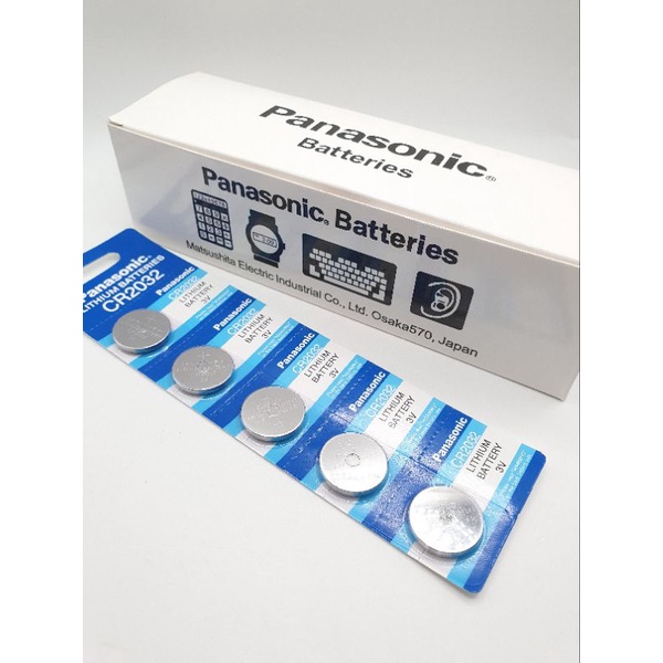 จากไทย ของแท้ CR2032 แพ็ค 5ก้อนแบตเตอร์รี่ battery พร้อมส่งที่ไทย ออกบิลได้ ร้านใน กทม ส่งของทุกวัน