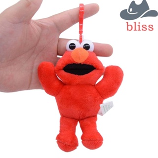 Bliss พวงกุญแจ จี้ตุ๊กตาอนิเมะ Elmo Cookie Demon Stuffed ของเล่นสําหรับเด็ก