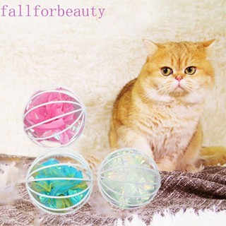 Fallforbeauty ลูกบอลพลาสติก ทนทาน สีแคนดี้ สําหรับแมว 2023