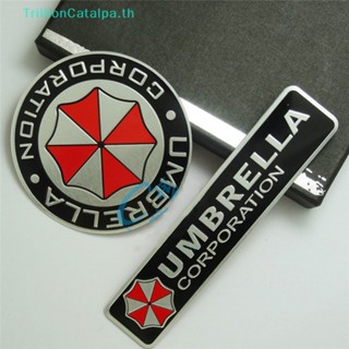 Trillioncatalpa สติกเกอร์อลูมิเนียม ลาย Resident Evil 3D สําหรับติดตกแต่งร่ม