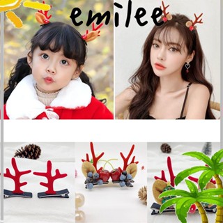 EMILEE เครื่องประดับผม กิ๊บติดผม ลายคริสต์มาส 2 ชิ้น