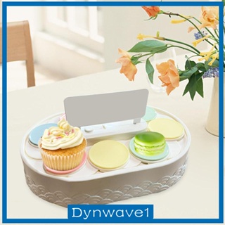[Dynwave1] จานหมุนได้ 360 องศา สําหรับวางคัพเค้ก ขนมหวาน วันเกิด