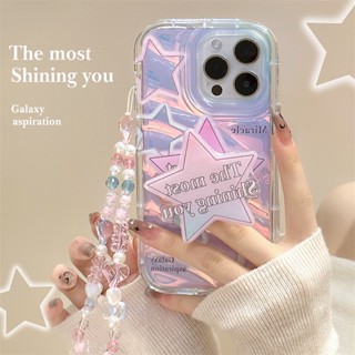 [พร้อมส่ง] เคสโทรศัพท์มือถือ ฟิล์มกันรอยหน้าจอ พร้อมสายคล้องมือ สําหรับ Apple iPhone 15 14 13 12 11 PROMAX XS XR XSMAX SE2020 6 7 8PLUS MINI