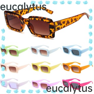 Eucalytus1 แว่นตากันแดด UV400 ทรงสี่เหลี่ยมผืนผ้า ยอดนิยม