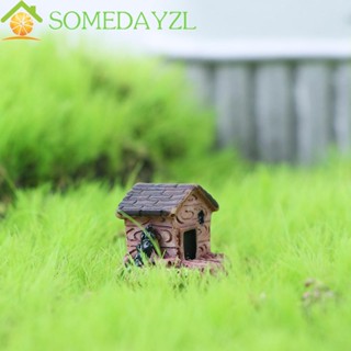 Somedayzl บ้านตุ๊กตาจิ๋ว เนื้อสัตว์ สําหรับตกแต่งตู้ปลา DIY