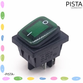 PISTA สวิตช์โยกสลับไฟ กันน้ํา 4 Pins 2 ตําแหน่ง 250V 16A 25V 20A สําหรับเรือ 2 ชิ้น