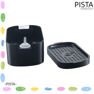 Pista 2-in-1 2-in-1 เครื่องปั๊มสบู่เหลว แบบใช้มือกด สีดํา ขาว สําหรับห้องน้ํา