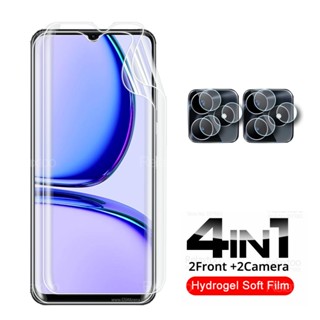 4to1 ฟิล์มไฮโดรเจลกันรอยหน้าจอ สําหรับ Realme C53 Realme C 53 53C RealmeC53 4G