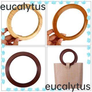 Eucalytus1 ที่จับกระเป๋า แบบไม้ ถอดออกได้ DIY สําหรับกระเป๋าถือ ของขวัญ