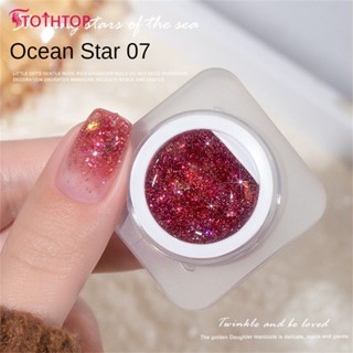 2023 Hot Xeijayi Gel Ocean Heart Glitter Uv Glitter Sequins Soak Off Uv Gel Varnish Colorful Art [TOP]