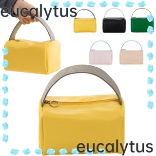 Eucalytus1 Reticule กระเป๋าเครื่องสําอาง แบบพกพา เรียบง่าย