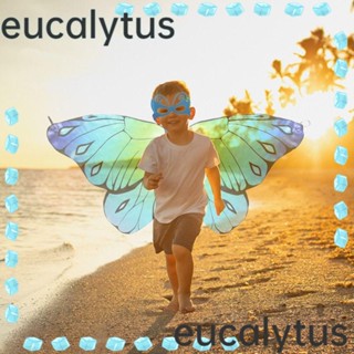 Eucalytus1 เสื้อคลุมไหล่ คอสเพลย์ ปีกผีเสื้อ แฟชั่น ปาร์ตี้ สําหรับเด็ก