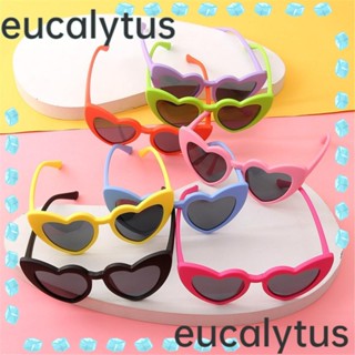 Eucalytus1 แว่นกันแดดเด็ก น่ารัก สีชมพู วินเทจ แว่นกันแดดเด็กวัยหัดเดิน