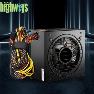 พาวเวอร์ซัพพลาย T7 ATX 350W PSU 3SATA เสียงเงียบ สําหรับคอมพิวเตอร์ตั้งโต๊ะ [highways.th]