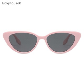 Luckyhouse0^^ แว่นตากันแดด ทรงสี่เหลี่ยม สไตล์พังก์ เรโทร เซ็กซี่ สีชมพู สําหรับผู้หญิง และผู้ชาย