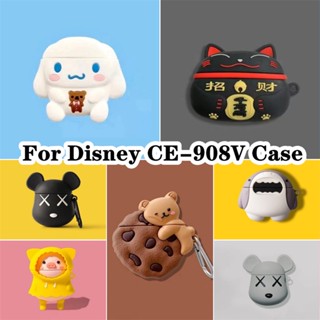 【Trend Front】เคสหูฟัง แบบนิ่ม ลายการ์ตูนดิสนีย์ สําหรับ CE-908V CE-908V