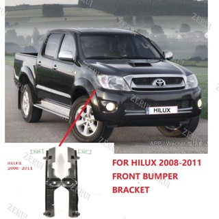 Zr ตัวยึดกันชนหน้า ด้านข้าง สําหรับ ToyotA Hilux Kun25 26 ปี 2008 2009 2010 2011 1 คู่