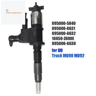 095000หัวฉีดน้ํามันเชื้อเพลิงดีเซล -5840 สําหรับ Nissan UD Truck MD90 MD92 095000-6630 095000-6631 095000-6632 16650-z600e