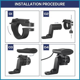 อุปกรณ์เมาท์ขาตั้ง ชาร์จโทรศัพท์มือถือ ติดกับแฮนด์มือจับรถมอเตอร์ไซค์ แขวนไว