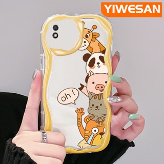 เคสโทรศัพท์ ซิลิกาใส แบบนิ่ม ลายสัตว์น่ารัก กันกระแทก สําหรับ Xiaomi Redmi 9C NFC Redmi 9A 9i A1 A2 POCO C31