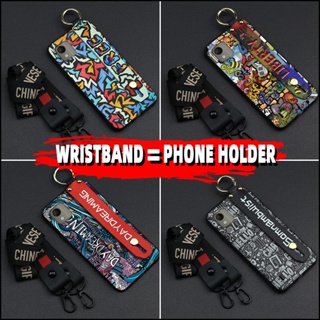 Anti-dust Dirt-resistant Phone Case For Nokia C110 4G Fashion Design Waterproof Silicone Wrist Strap Durable Lanyard