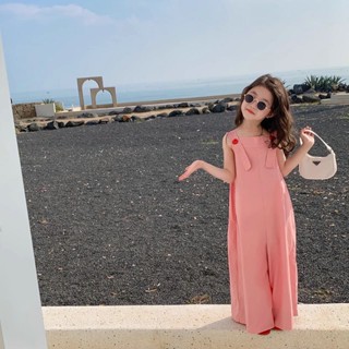 [Do Re Mi] จั๊มสูทหลวมสีทึบแฟชั่นสาว ๆ