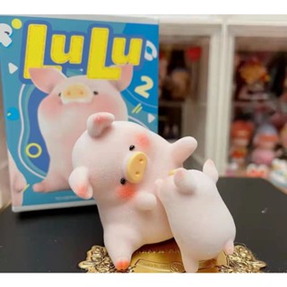 [พร้อมส่ง] [52TOYS] Lulu Pig 2nd Generation ของเล่นกล่องปริศนา 2 ชิ้น แฮนด์เมด URMX